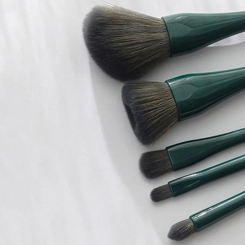 5Pcs Shell Makeup Brushes Set